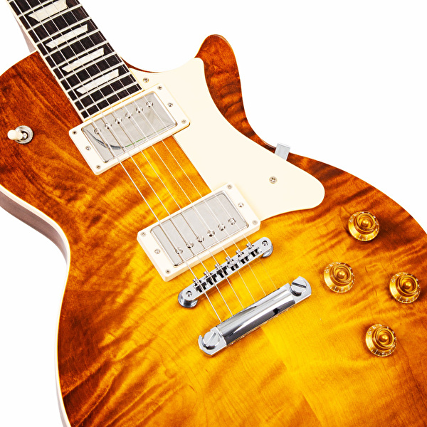 HERITAGE Standard II Collection H-150 w/Case Dirty Lemon Burst Elektro Gitar